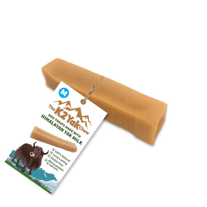 K2 Yak Chews Natural Dog Treats Medium 70-80g
